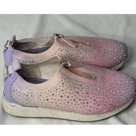 Kenneth Cole Reaction Cameron Zip Jewel Jogger Rainbow 7753 Size 9 - Picture 3 of 7